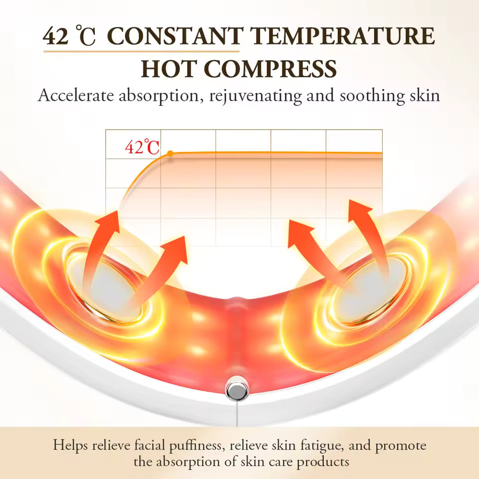 4-Pole Face Lifting Massage Device – Sculpt, Lift & Glow at Home